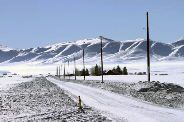 Idaho meridionale in inverno — Foto Stock