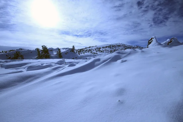 Южный Айдахо зимой — стоковое фото