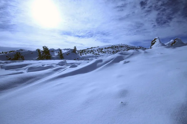 Idaho meridionale in inverno — Foto Stock