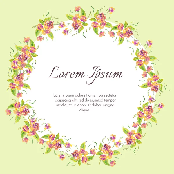 Boda floral plantilla collection.Wedding invitación —  Fotos de Stock