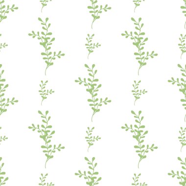 Vektör sorunsuz çiçek desenli bahar soyut doğa bitkileri ile.