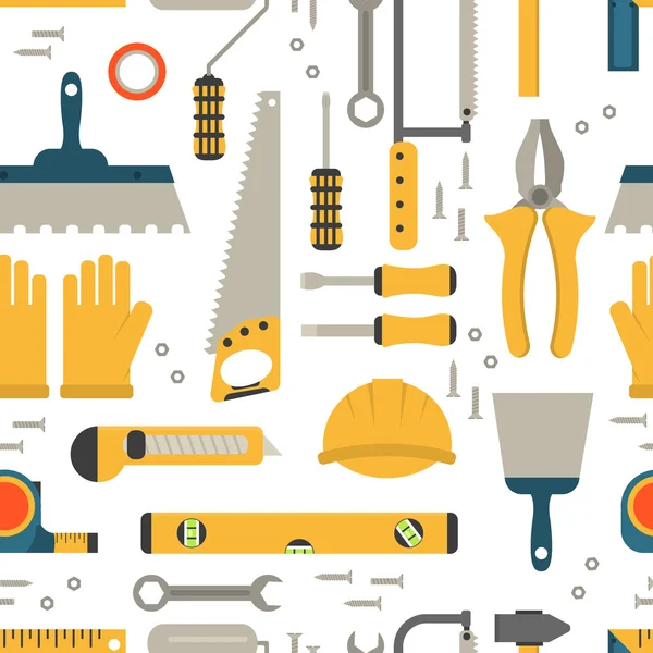 Seamless pattern construction tools vector.
