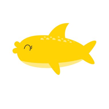 Yunus sıçrayan karakter vektör illüstrasyonu komik hayvan eğlenceli okyanus memelisi deniz memelisi doğa balığı. Su altında tatlı bir yüzme yunusu bebek çizimi.