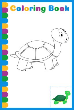 Anaokulu öğrencileri için kolay eğitim seviyesinde boyama kitabı. Boyama sayfası anaokulu aktivitesi. Anaokulu basılabilir çalışma tablosu. El çizimi ev eğitimi renk alıştırması.