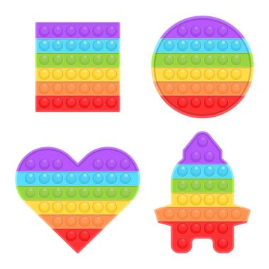 Yeni popüler çocuklar, silikon renkli oyuncaklar..