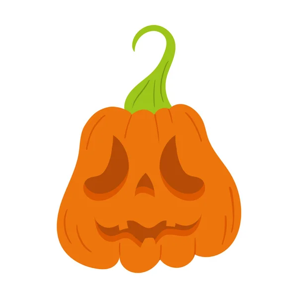Icône citrouille, Illustration vectorielle Harvest Thanksgiving — Image vectorielle