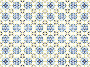 Azulejos Portekiz fayans taban deseni