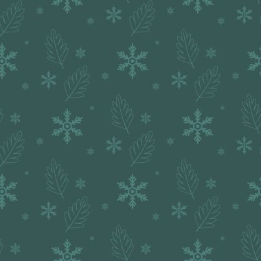 Kar taneleri olan kusursuz bir Noel geçmişi. Şenlikli yeni yıl tatili kusursuz desen.