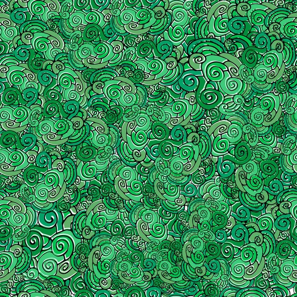 Nahtlose Muster Vektor Grünklee Hintergrund für St. Patricks Tag — Stockvektor