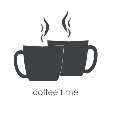 kahve zaman içinde arka plan 