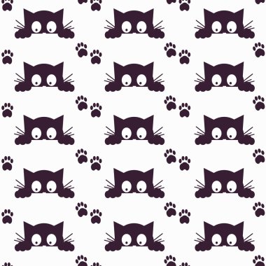 Cadılar Bayramın kutlu olsun arka plan. Seamless modeli. Vektör çizim. Geleneksel tatil renklerde Dikişsiz desen koleksiyonu. 