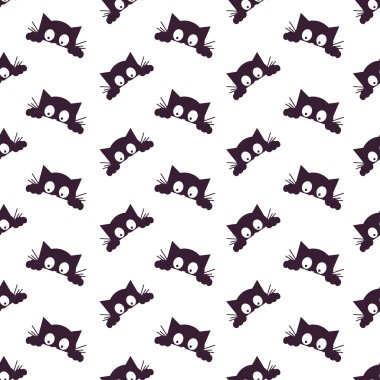 Cadılar Bayramın kutlu olsun arka plan. Seamless modeli. Vektör çizim. Geleneksel tatil renklerde Dikişsiz desen koleksiyonu. 