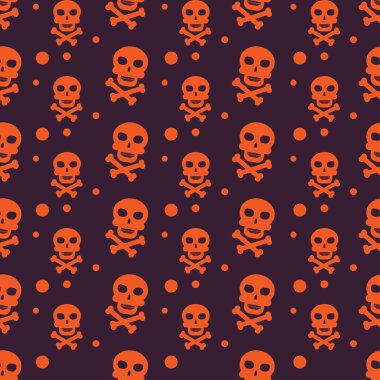 Cadılar Bayramın kutlu olsun arka plan. Seamless modeli. Vektör çizim. Geleneksel tatil renklerde Dikişsiz desen koleksiyonu. 