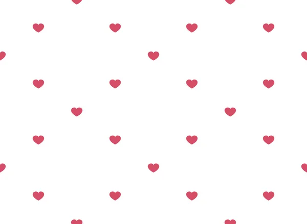 Retro seamless mönster med färgglada hjärtan — Stock vektor