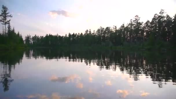 Bajkal sjön landskap — Stockvideo