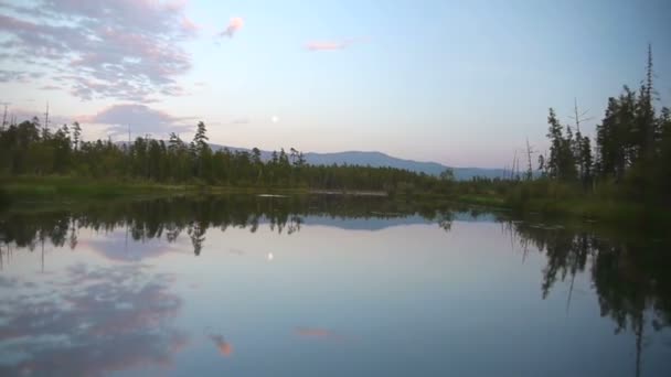Baikal lake landscape — Stock Video