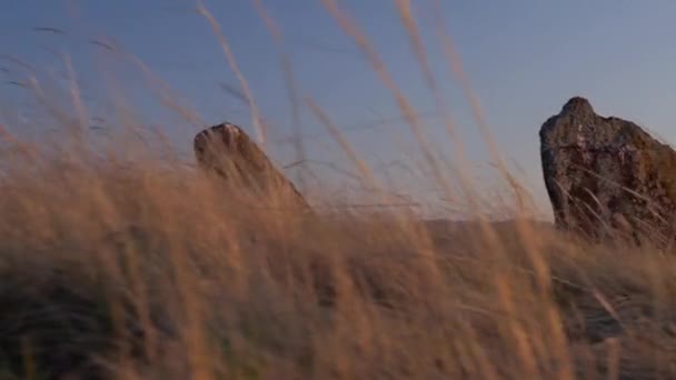 Hakaskie ritual piedras antiguas Clip De Vídeo