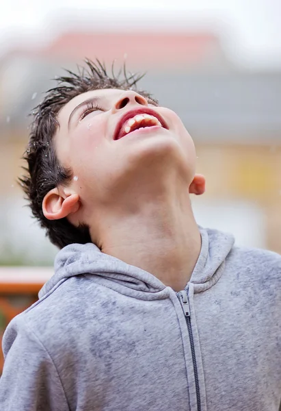 Child with smiling face — Stock Photo, Image