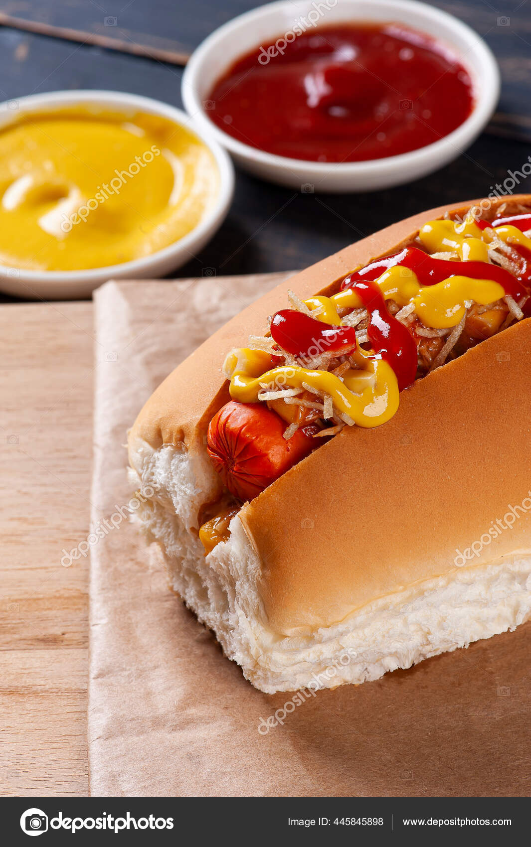 Brazilian Hot Dog (Cachorro Quente Brasileiro) 