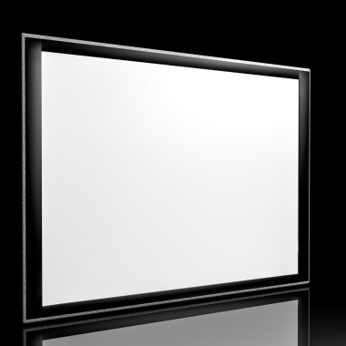 3D tablet cihaz ile onun yansıması