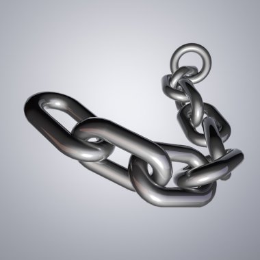 çelik zincir illüstrasyon