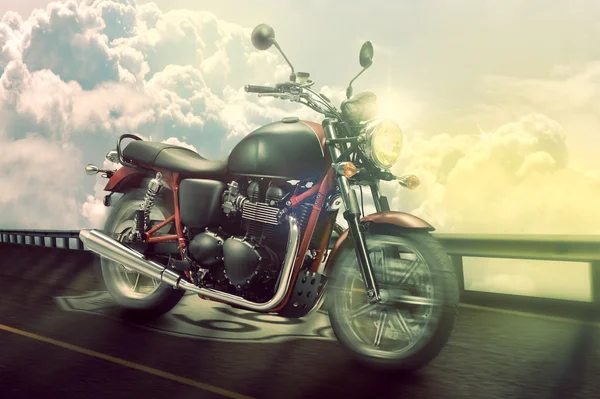 Motosiklet yol 66 çizimi