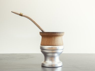 latin Amerika'da popüler geleneksel yerba mate çayı