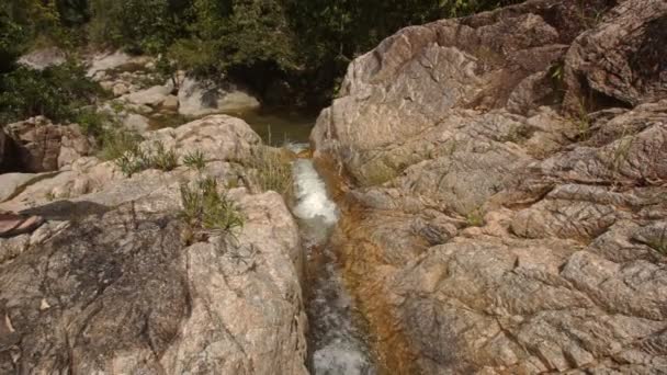 Pequeño río de montaña — Vídeos de Stock