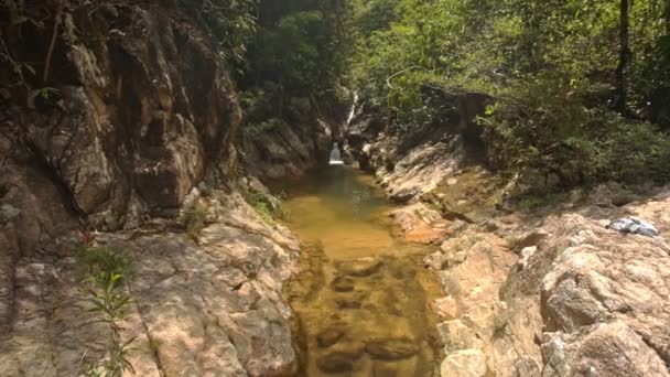 Pequeño río de montaña — Vídeos de Stock