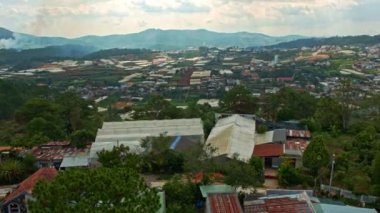 Wide şehrin üst görünümü