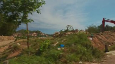 Vietnam'da köy yolu