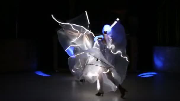 Aktorka tancerki — Wideo stockowe