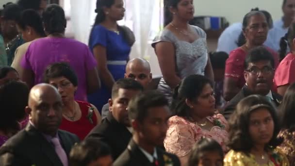 Indiában egyházközség templom — Stock videók