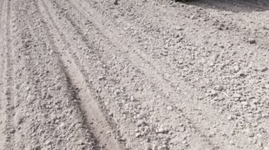 Sınırsız siyah alanın ve traktör