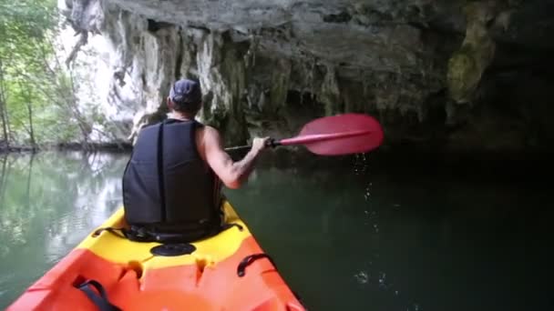 Kayak d'aviron homme — Video
