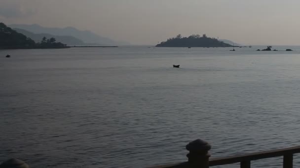 Panorama de islas en Vietnam — Vídeo de stock