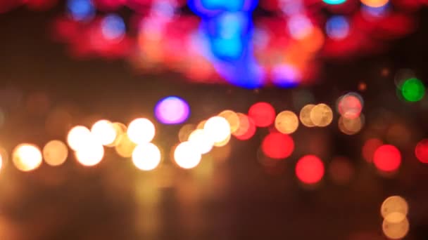 lumières floues et déconcentrées 