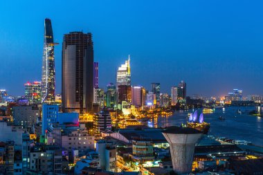 Saygon Nehri Üstten Görünüm