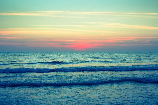 日落之后的海景. — 图库照片