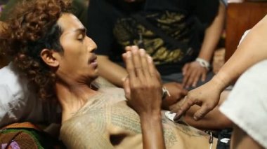 Bilinmeyen katılımcı ana gün töreni