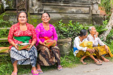 İnsanlar daha önce Nyepi kutlama sırasında