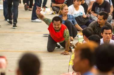 Bilinmeyen katılımcılar Master gün töreni