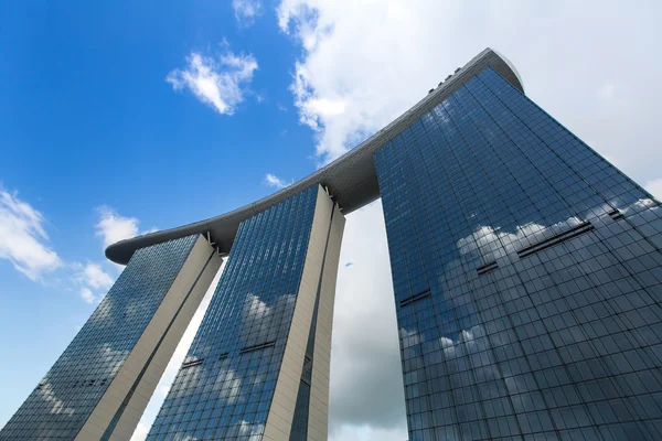 Marina Bay Sand hotel — Stock Photo, Image