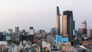 Ho Chi Minh City Üstten Görünüm.