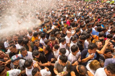 Wat Phra Bang manastır ana gün töreni