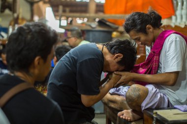 Bang Pra Manastırı'nda Ustalık Günü Töreni