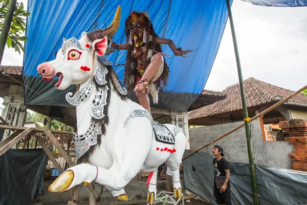 Día festivo de Nyepi en Indonesia — Foto de Stock