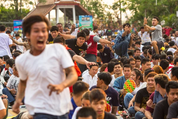 Katılımcılar Master gün töreni — Stok fotoğraf