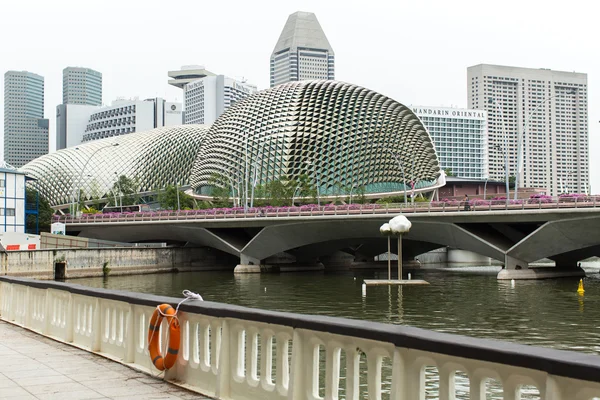 Business district Marina Bay — Stock Photo, Image