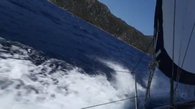 yelkenli tekne. Lüks Yatlar.